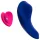 Smile - vibrerende slip met afstandsbediening - blauw