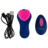 Smile - vibrerende slip met afstandsbediening - blauw