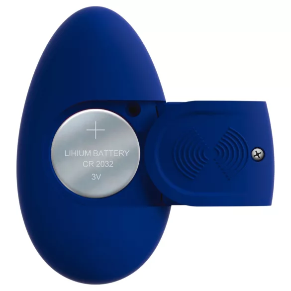 Smile - vibrerende slip met afstandsbediening - blauw