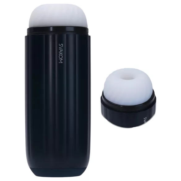 Svakom Sam Neo 2 - automatisch masturbator - zwart wit