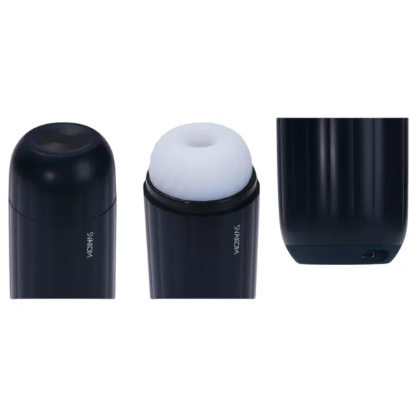 Svakom Sam Neo 2 - automatisch masturbator - zwart wit