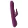 Javida - 3in1 duwende, roterende kralen vibrator (paars)