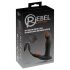 Rebel - duwende prostaatvibrator (zwart)
