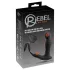 Rebel - duwende prostaatvibrator (zwart)