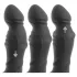 Rebel - duwende prostaatvibrator (zwart)