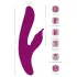 Javida - 4-in-1 G-spot en clitoris vibrator - siliconen - paars