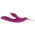 Javida - 4in1 G-spot en clitoris stimulator vibrator (paars)