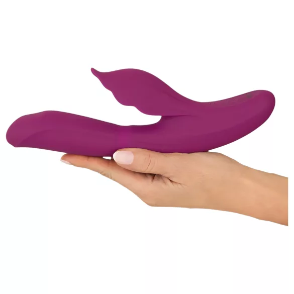 Javida - 4-in-1 G-spot en clitoris vibrator - siliconen - paars