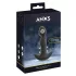 ANOS - prostaat vibrator met bewegende ring - siliconen zwart