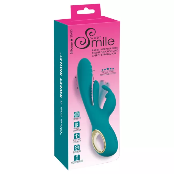 Smile - vibrator voor G-spot en clitoris stimulatie - groen