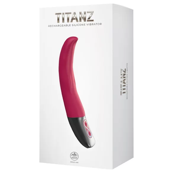 Excellent Power Titanz - g-punt vibrator - siliconen - roze