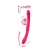 Couples Choice - duo vibrator - flexibel - siliconen - roze