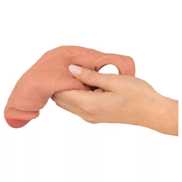 Realistixxx - vibrerende penishuls met afstandsbediening - huidkleur - 20cm