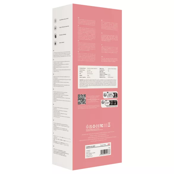 Svakom Ava Neo - slimme app-gestuurde stotende G-spot vibrator (roze)