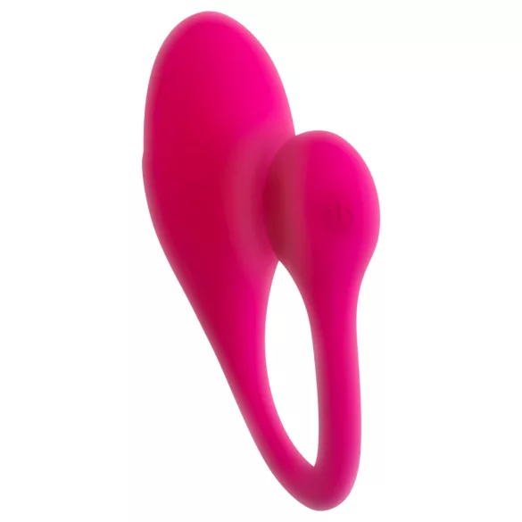Beau Coeur Koral - draagbaar vibrerend eitje met afstandsbediening (roze)