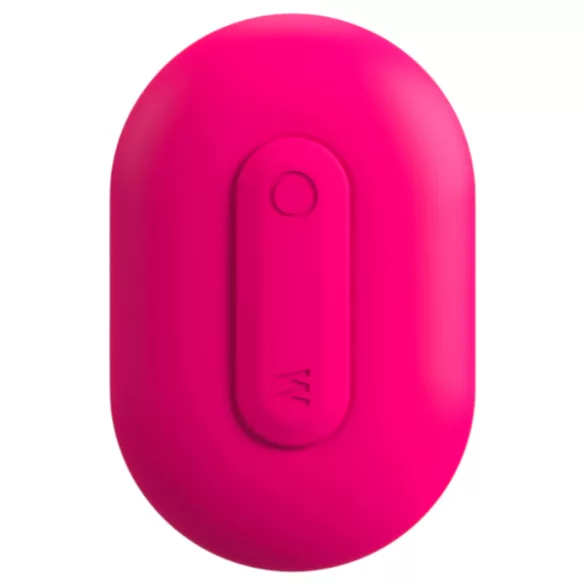 Beau Coeur Koral - draagbaar vibrerend eitje met afstandsbediening (roze)