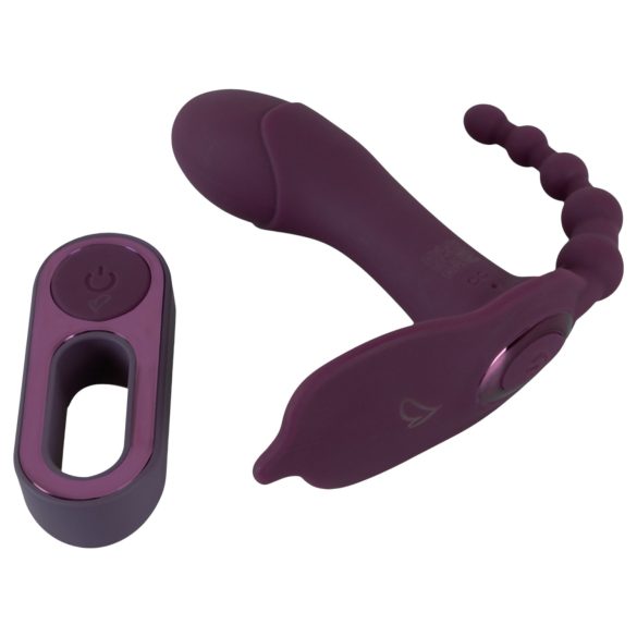 Beau Coeur Ariva - 3in1 slipvibrator (paars)
