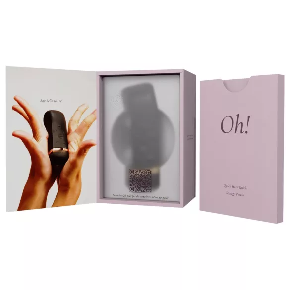 The Handy Oh! - ResoTouch vibrator (zwart)