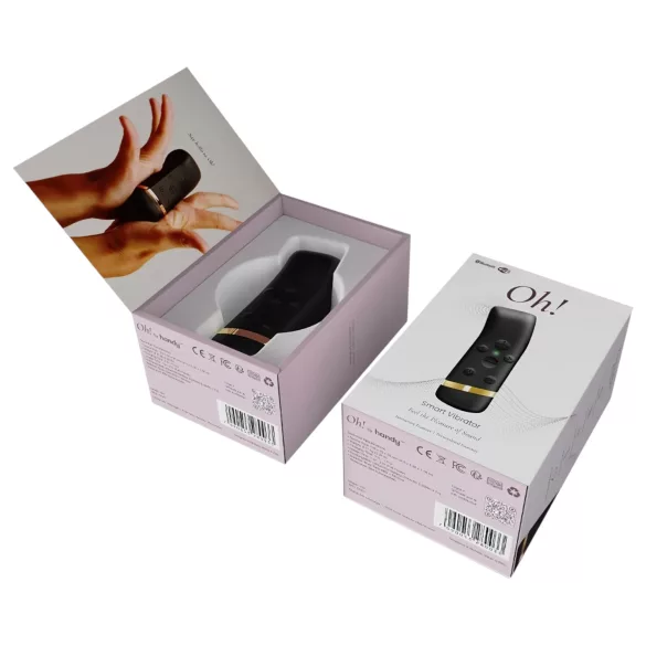 The Handy Oh! - ResoTouch vibrator (zwart)