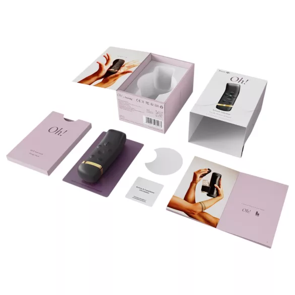 The Handy Oh! - ResoTouch vibrator (zwart)