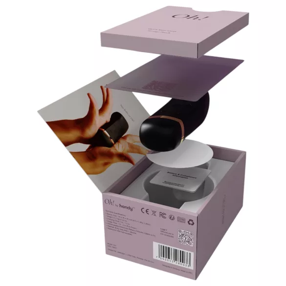 The Handy Oh! - ResoTouch vibrator (zwart)