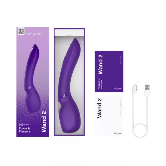 We-Vibe Wand 2 - krachtige massage vibrator - oplaadbaar
