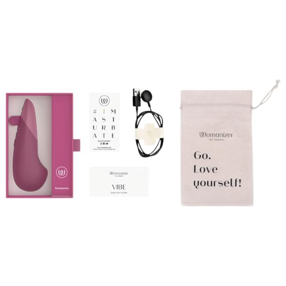Womanizer Vibe - clitoris vibrator (roze)