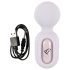 Beau Coeur Celoro - mini vibrator - masserend - siliconen - paars