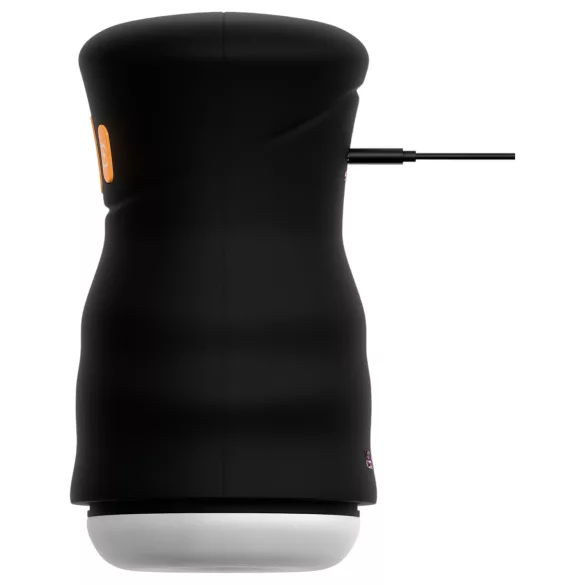 You2Toys Gyro - automatische draaiende en vibrerende masturbator - zwart