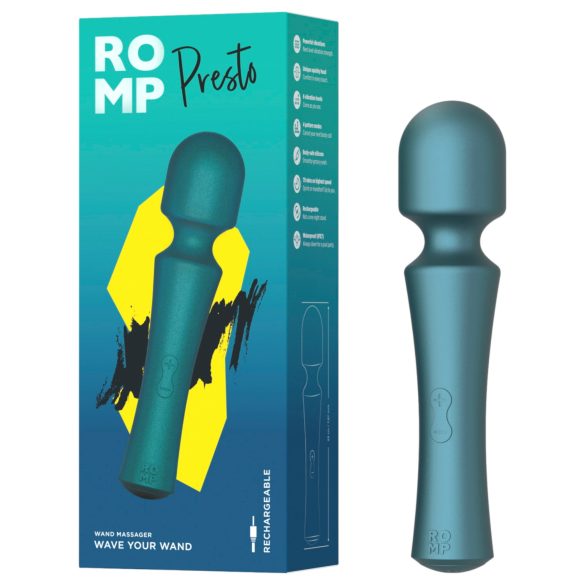 ROMP Presto - mini vibrator - krachtige massage - groen