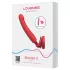 Lovense Mission 2 - App-gestuurde vibrator met zuignap (rood)
