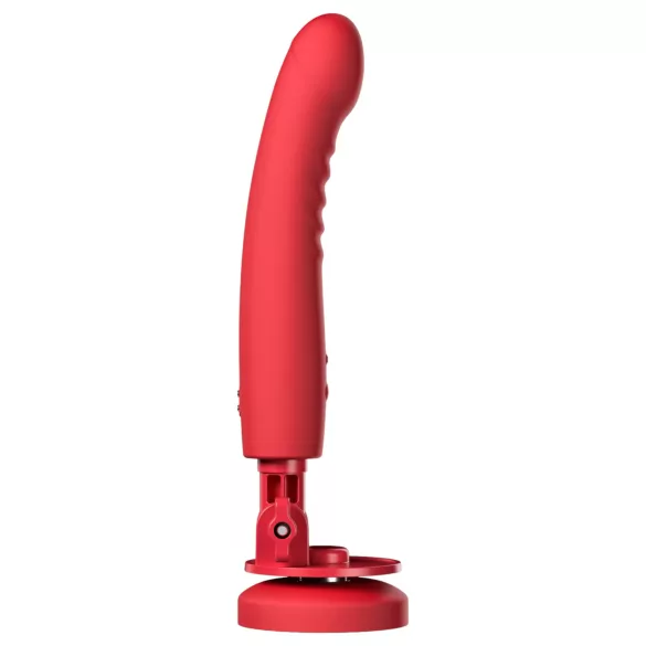 Lovense Mission 2 - App-gestuurde vibrator met zuignap (rood)