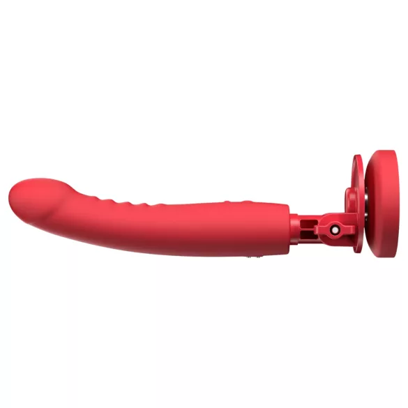 Lovense Mission 2 - App-gestuurde vibrator met zuignap (rood)