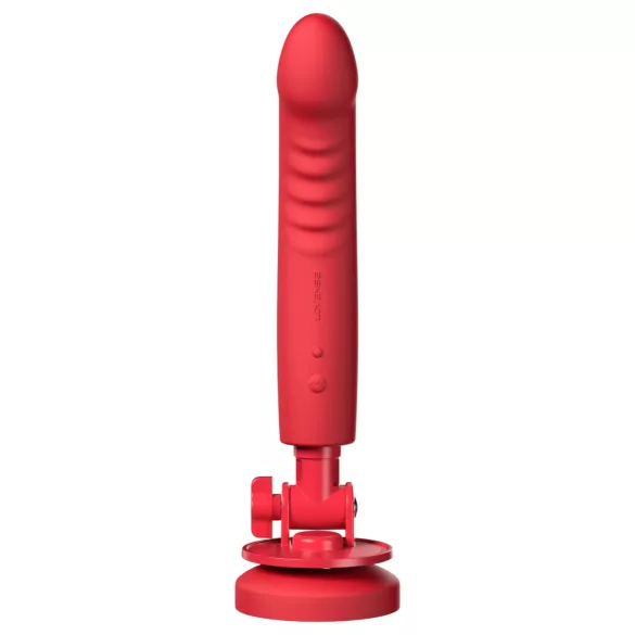 Lovense Mission 2 - App-gestuurde vibrator met zuignap (rood)