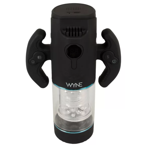 WYNE 11 - automatische masturbator - man - zwart