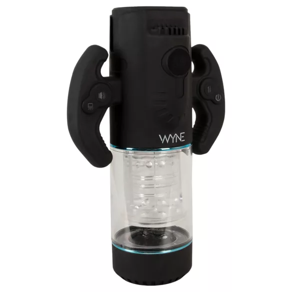 WYNE 11 - automatische masturbator - man - zwart
