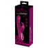 Javida - vibrator met kogeltjes en clitorisstimulator - silicone - paars