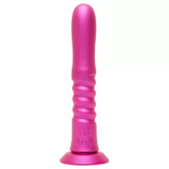 ROMP Jiggle - stootvibrator met zuignap (roze)