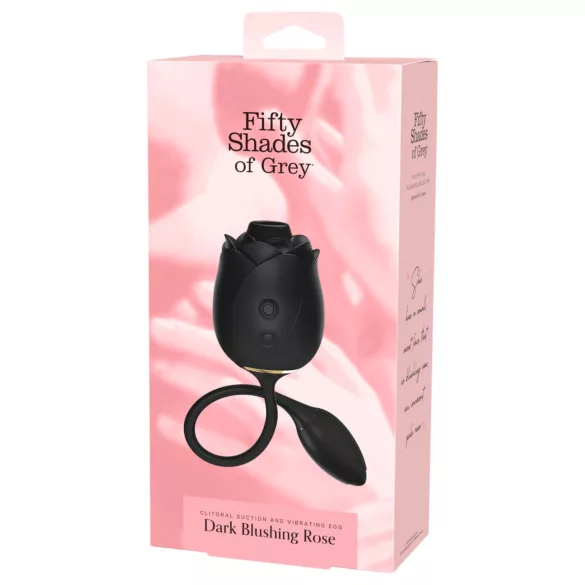 Fifty Shades of Grey - clitorisstimulator en vibratie-ei - zwart