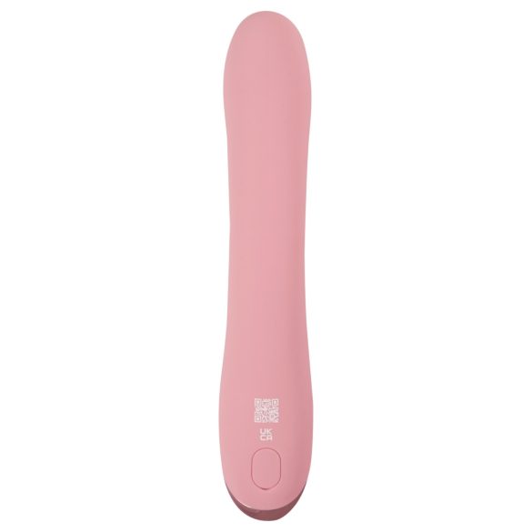 Beau Coeur Avenor - vibrator met tong en clitorisstimulator voor de G-spot (roze)