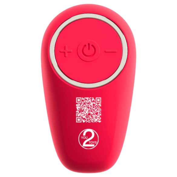 You2Toys Strapless - opzetbare 3‑armige vibrator (roze)