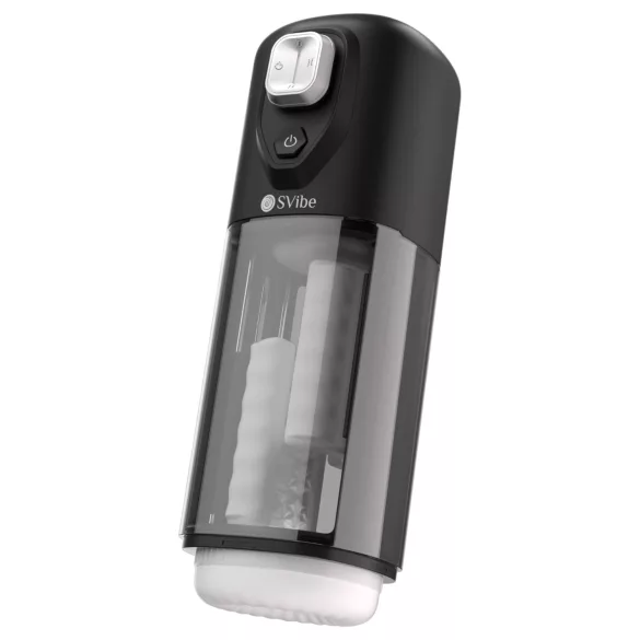 Slakkenvibe Ikon Volt - automatische masturbator (zwart)