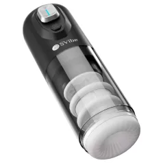 Snail Vibe Ikon Spark - automatische masturbator - zwart