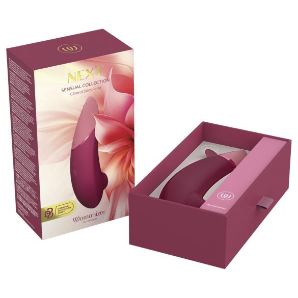 Womanizer Next - oplaadbare luchtstimulatie clitorismassager (bordeaux)