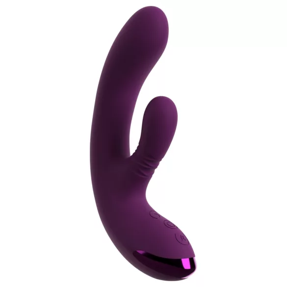 Javida - Konijnenstaart G-spot- en clitorisvibrator (paars)