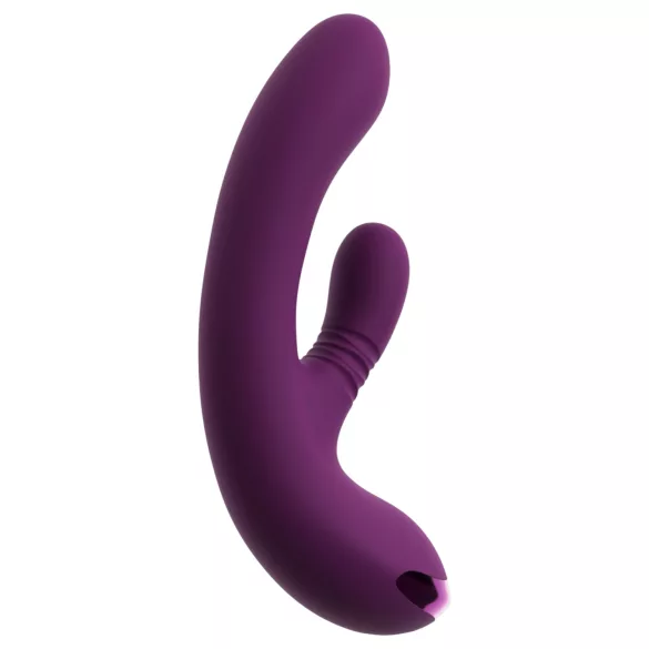 Javida - Konijnenstaart G-spot- en clitorisvibrator (paars)