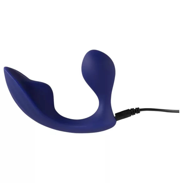 SMILE - vibrator met afstandsbediening - anaal en slip - blauw