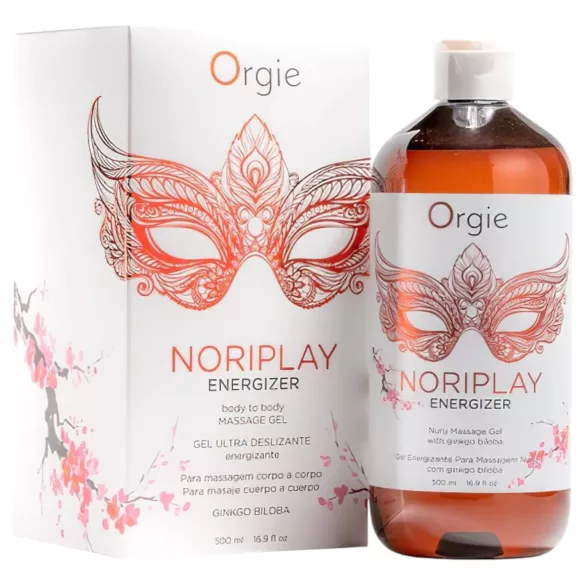 Orgie Noriplay Energizer - Nuru massagemiddel - stimulerend - 500ml