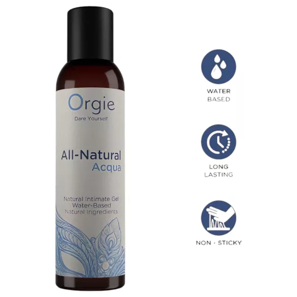Orgie - glijmiddel op waterbasis - natuurlijk - 150ml