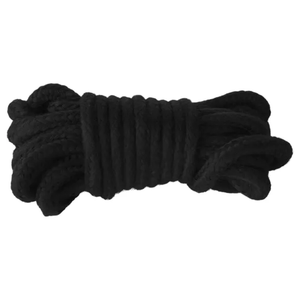 Baseks - bondageset met zweep en tepelklemmen (zwart)